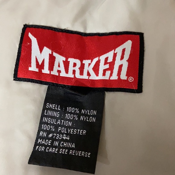 Marker Boys Ski Jacket with Hood sz 10 - Picture 5 of 5